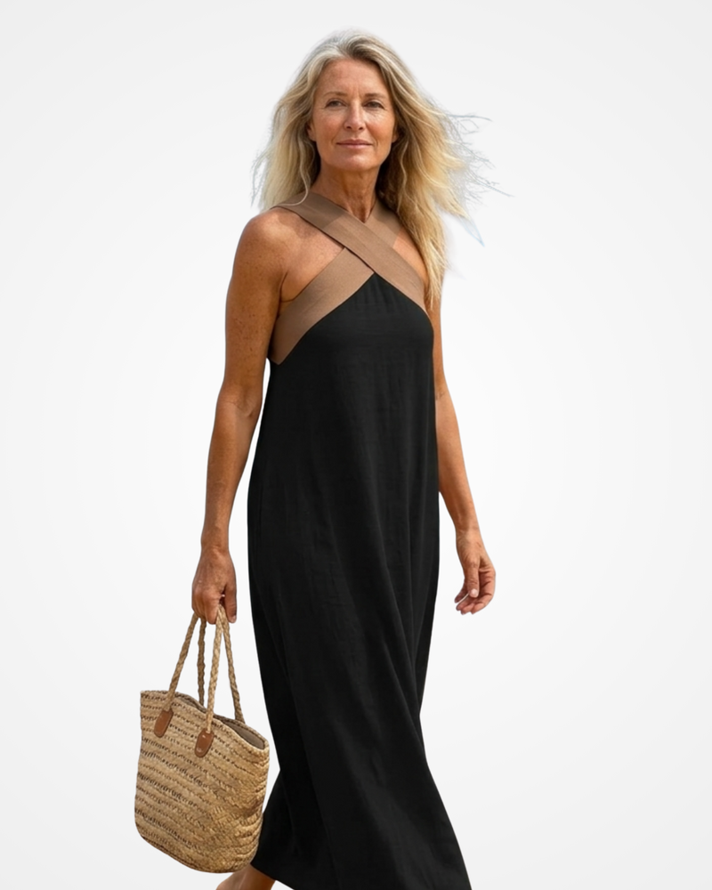 Quirina | Vestido Maxi Cruzado