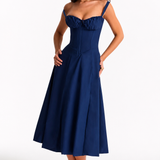 Lúcia | Vestido Justo de Verão