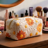 Necessaire Estofada com Estampa Floral | Suavidade Florida