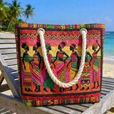 Bolso de Praia Feito à Mão | Rainhas de Melanina