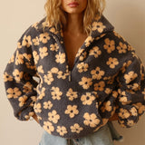 Daisy | Sweater polar floral