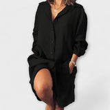Raquel - Blusinha de linho de verão