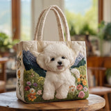 Bolsa Artesanal Acolchado Cão Encantado