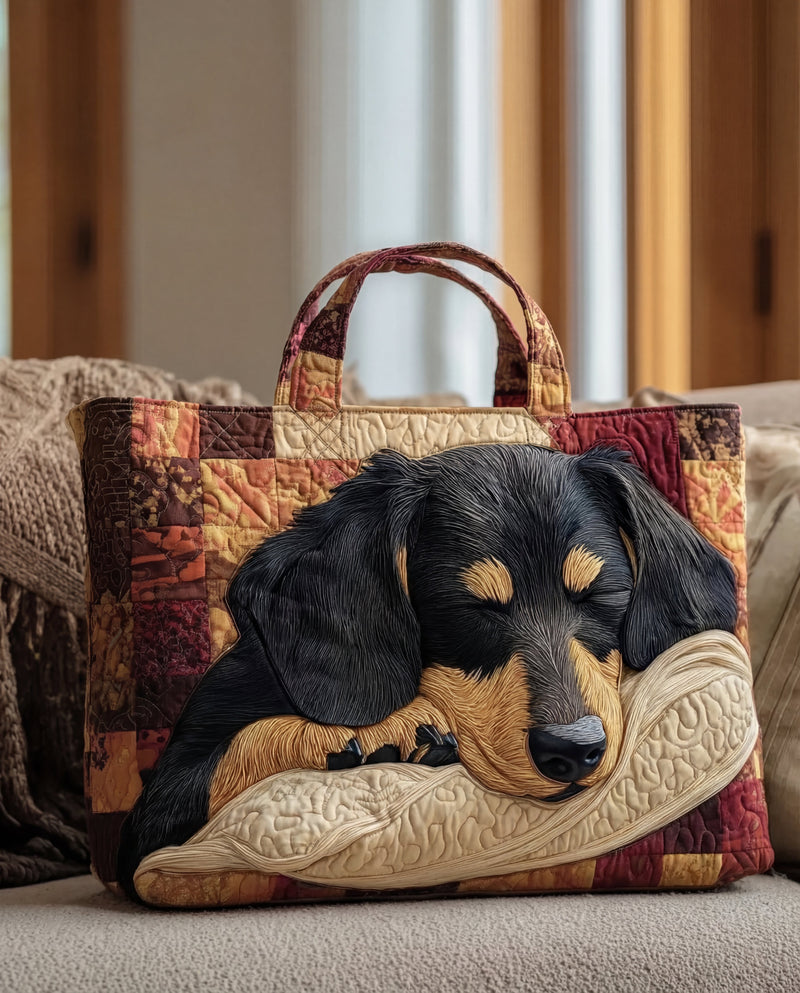 Bolsa Artesanal Teckel | Pequeno, puro amor